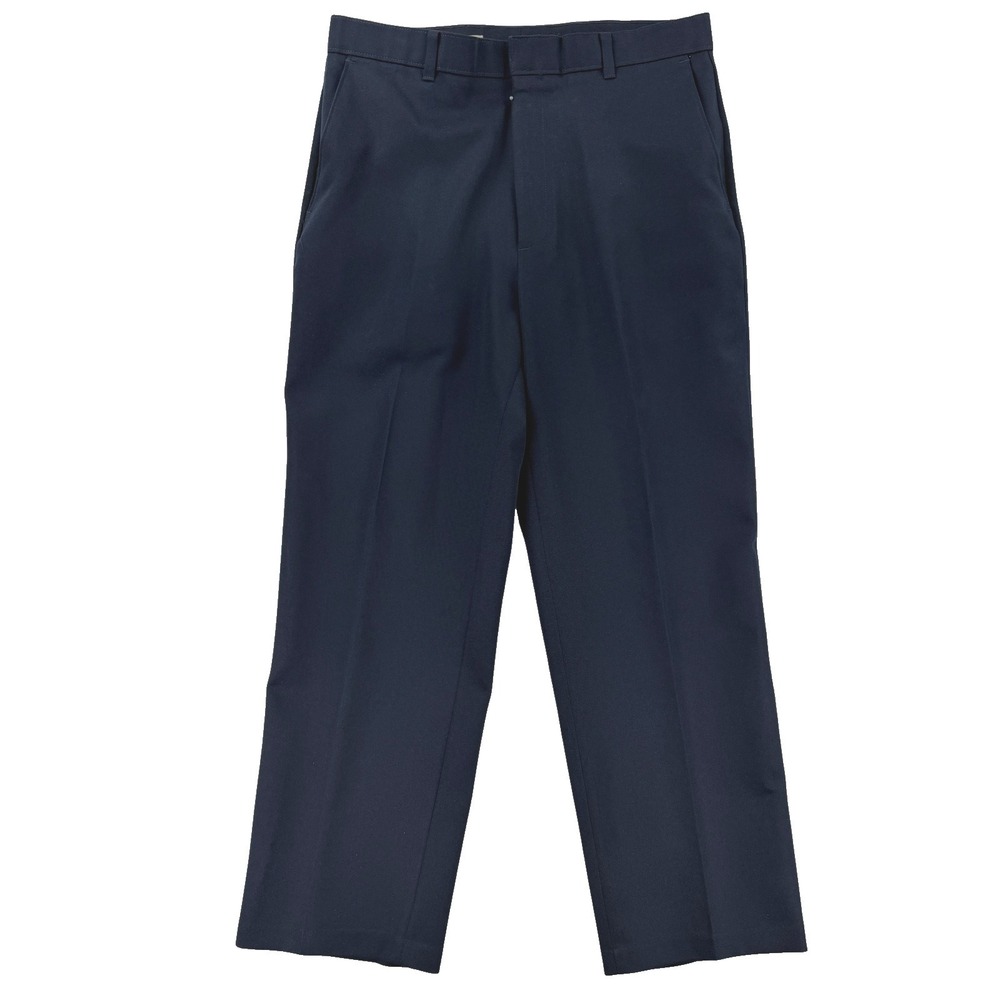 Vintage Levis Action Slacks Pants Mens 32x28 Blue Classic Fit Dress Office